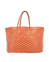 Saint Louis PM, &pound;1,300, Handbags, Orange, Canvas, Back view